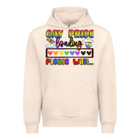 Sandshell gay pride loading please wait Urban Hoodie - LillyAllenDesigns