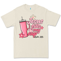 Bone jesus fills my cup Premium Tee - JahusDesignShop