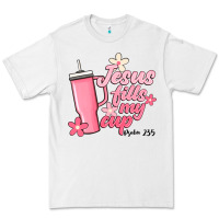 White jesus fills my cup Premium Tee - JahusDesignShop