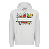 Dove Grey floral teacher custom name Premium Hoodie - CowGirlArtShop