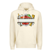 Sandshell floral teacher custom name Premium Hoodie - CowGirlArtShop