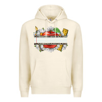 Tofu floral teacher custom name Premium Hoodie - CowGirlArtShop