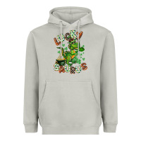 Moon Dust Lucky Saurus Heavyweight Hoodie - CowGirlArtShop