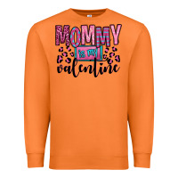 Carrot mommy is my valentine Premium Sweatshirt - OliviaCreatesArt