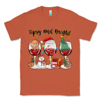 Copper tipsy and bright christmas Classic Tee - MaliasSmallBusiness