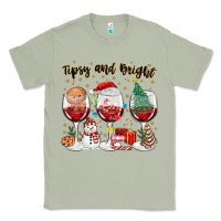 Matcha tipsy and bright christmas Classic Tee - MaliasSmallBusiness