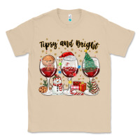 Mushroom tipsy and bright christmas Classic Tee - MaliasSmallBusiness