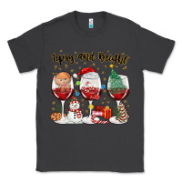 Smoke tipsy and bright christmas Classic Tee - MaliasSmallBusiness