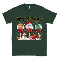 Sports Green tipsy and bright christmas Classic Tee - MaliasSmallBusiness
