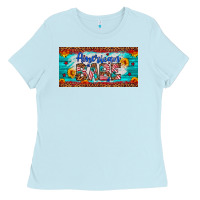 Baby Blue american babe Ladies Tee - Artiststas