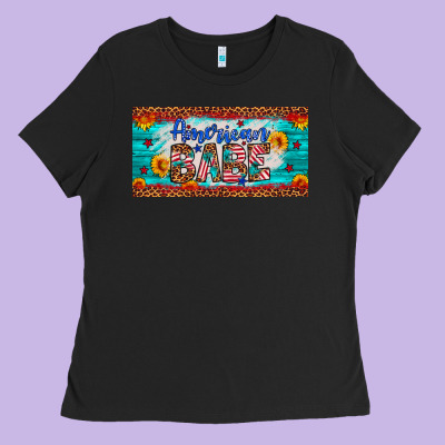 American Babe Ladies Tee Designed By Artiststas