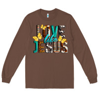 Chestnut Love Like Jesus Long Sleeve Tee - LillyAllenDesigns