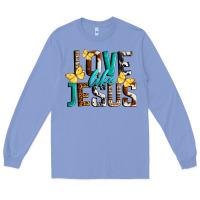 Colony Blue Love Like Jesus Long Sleeve Tee - LillyAllenDesigns