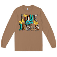Toasted Coconut Love Like Jesus Long Sleeve Tee - LillyAllenDesigns