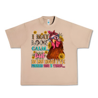 Burro i may look calm but in my head i pecked you three Urban Heavy Tee - NancyCooperArtShop