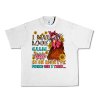 Lunar Rock i may look calm but in my head i pecked you three Urban Heavy Tee - NancyCooperArtShop