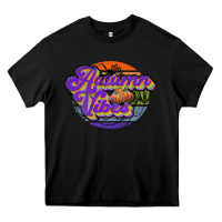 Black autumn vibes Heavy Core Tee - JahusDesignShop