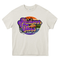 Cream autumn vibes Heavy Core Tee - JahusDesignShop