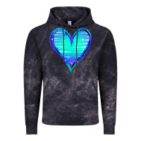 Cloud Black Mermaid Heart Vintage Hoodie - Jasminsmagicworld
