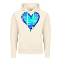 Vintage Artic Mermaid Heart Vintage Hoodie - Jasminsmagicworld