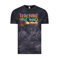 Cloud Black teaching my tribe Vintage Tee - NancyCooperArtShop