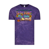 Cloud Purple teaching my tribe Vintage Tee - NancyCooperArtShop