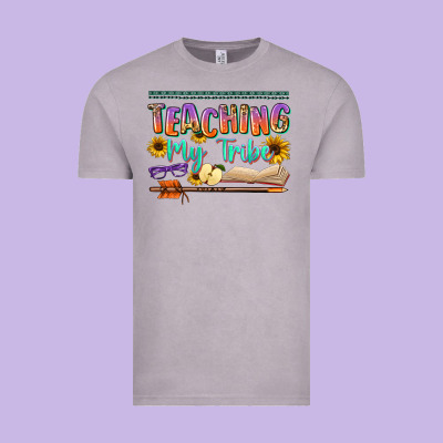 Teaching My Tribe Vintage Tee Designed By Nancycooperartshop