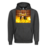 Charcoal Heather dad fuel father's day Zipper Hoodie - TumblerDesignByShophia