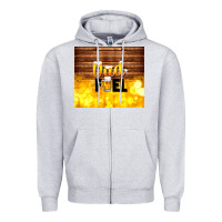 Heather Grey dad fuel father's day Zipper Hoodie - TumblerDesignByShophia