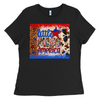 Little Miss America Ladies Tee | Teevron