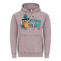 Vintage Zinc staying alive Vintage Hoodie - MaliasSmallBusiness