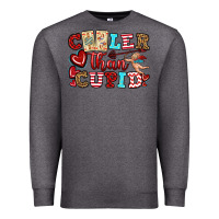 Charcoal Heather cooler than cupid Premium Sweatshirt - OliviaCreatesArt