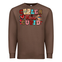 Chestnut cooler than cupid Premium Sweatshirt - OliviaCreatesArt