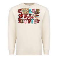 Sandshell cooler than cupid Premium Sweatshirt - OliviaCreatesArt