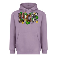 Lavender Western luck St. Patrick's Day Heavyweight Hoodie - CowGirlArtShop