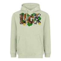Matcha Western luck St. Patrick's Day Heavyweight Hoodie - CowGirlArtShop