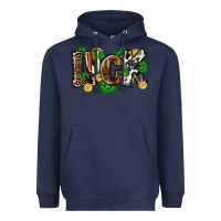 Navy Western luck St. Patrick's Day Heavyweight Hoodie - CowGirlArtShop