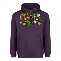 Plum Western luck St. Patrick's Day Heavyweight Hoodie - CowGirlArtShop
