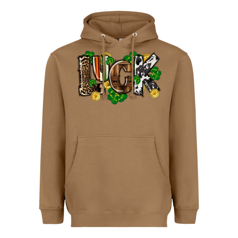 Western Luck St. Patrick's Day Heavyweight Hoodie by CowGirlArtShop | Teevron