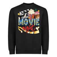 Black movie night Heavyweight Sweatshirt - Artiststas