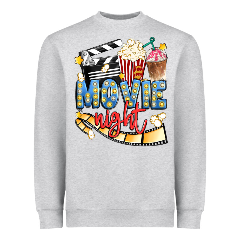 Movie Night Heavyweight Sweatshirt by Artiststas | Teevron