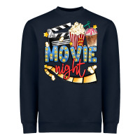 Navy movie night Heavyweight Sweatshirt - Artiststas
