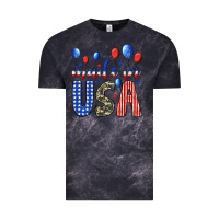 Cloud Black made in usa Vintage Tee - JahusDesignShop