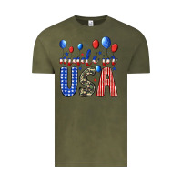 Vintage Olive made in usa Vintage Tee - JahusDesignShop