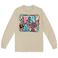 Mushroom Pray leopard frame Long Sleeve Tee - LillyAllenDesigns