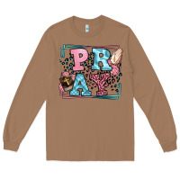 Toasted Coconut Pray leopard frame Long Sleeve Tee - LillyAllenDesigns