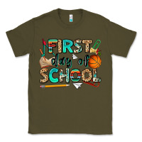 Army Green first day of school Classic Tee - NancyCooperArtShop