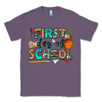 Lavender first day of school Classic Tee - NancyCooperArtShop