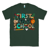 Sports Green first day of school Classic Tee - NancyCooperArtShop