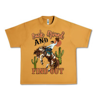 Peanut Butter buck around and find out rodeo cowboy Urban Heavy Tee - MaliasSmallBusiness